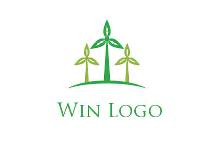 leaf turbine logo