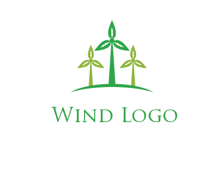 leaf turbine logo