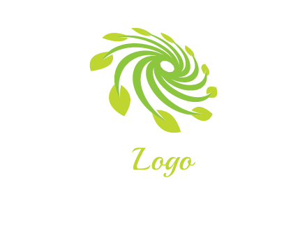 rotating leaves whirlpool logo