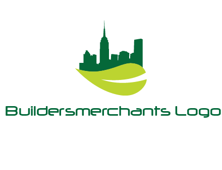 city on leaf logo