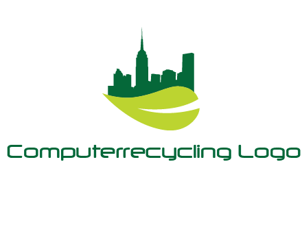 city on leaf logo