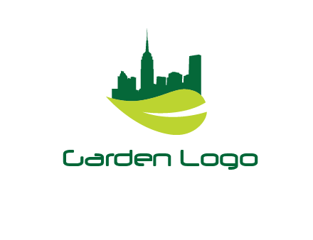 city on leaf logo
