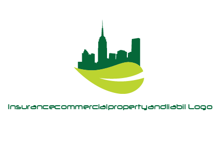 city on leaf logo