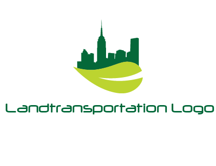 city on leaf logo