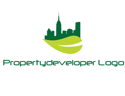 city on leaf logo