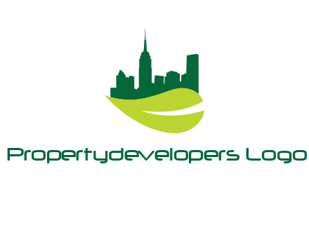 city on leaf logo