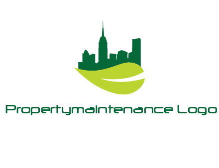 city on leaf logo