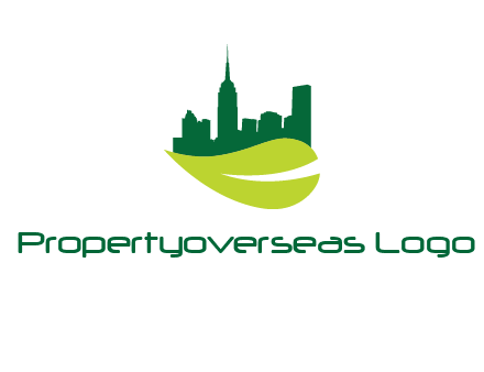 city on leaf logo