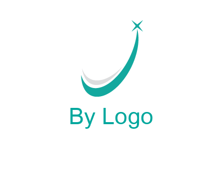 smile and letter J logo
