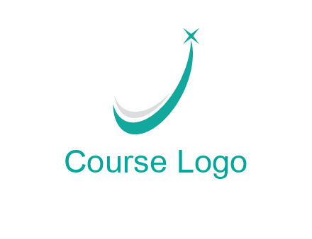 smile and letter J logo