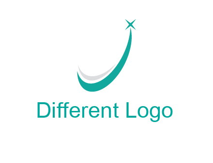 smile and letter J logo
