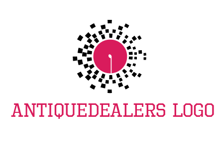 isolated pixel music disc logo