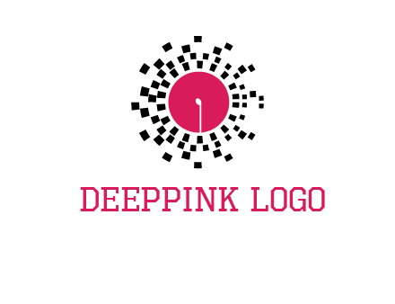 isolated pixel music disc logo