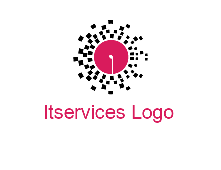 isolated pixel music disc logo