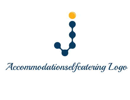 letter j connection logo