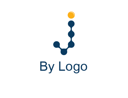 letter j connection logo