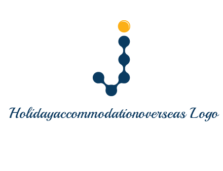 letter j connection logo