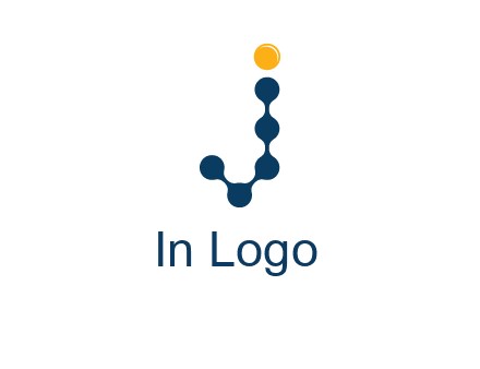 letter j connection logo