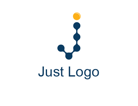 letter j connection logo