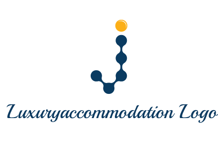 letter j connection logo