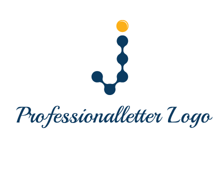 letter j connection logo