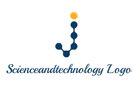 letter j connection logo