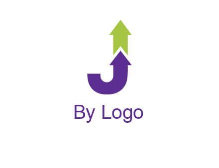 letter j arrows logo