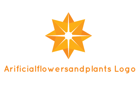 abstract star logo