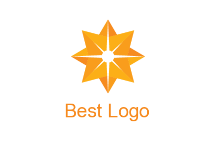 abstract star logo