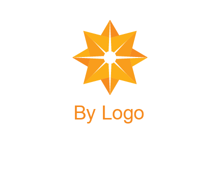 abstract star logo
