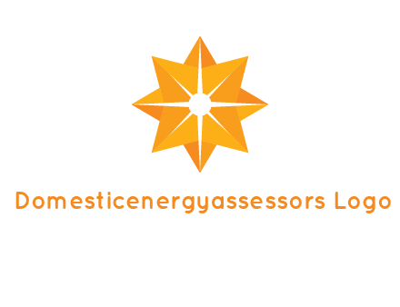 abstract star logo