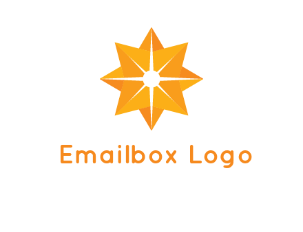 abstract star logo