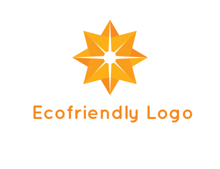 abstract star logo
