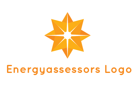 abstract star logo