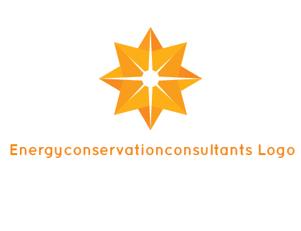 abstract star logo