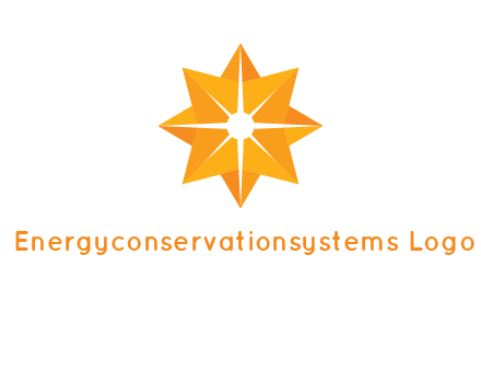 abstract star logo