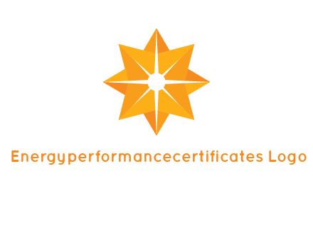 abstract star logo