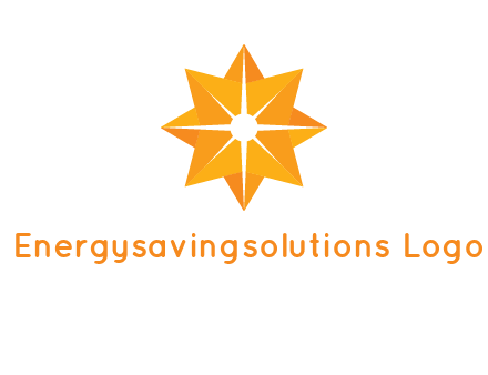 abstract star logo