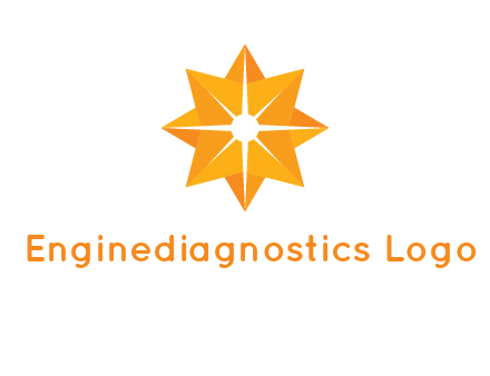 abstract star logo
