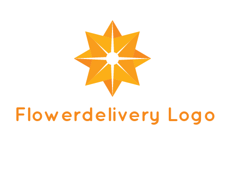 abstract star logo