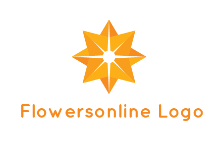 abstract star logo