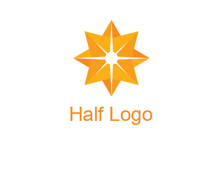 abstract star logo