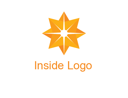 abstract star logo