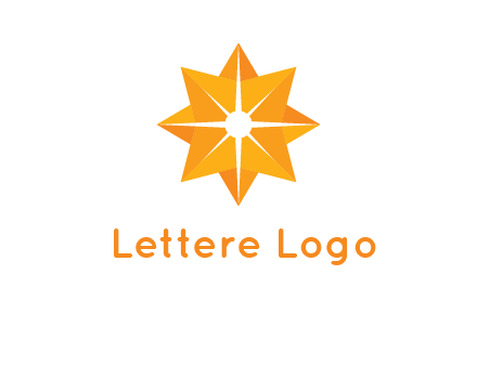 abstract star logo