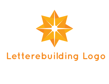 abstract star logo