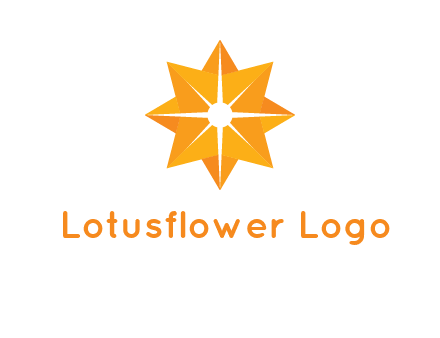 abstract star logo
