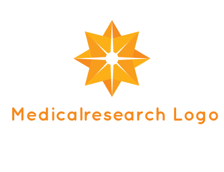abstract star logo