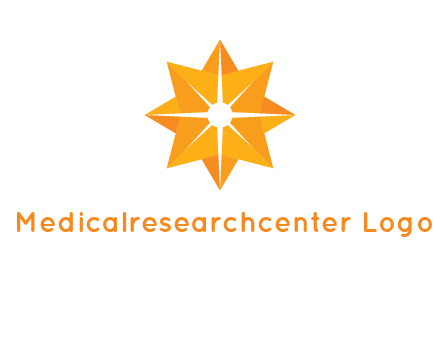 abstract star logo
