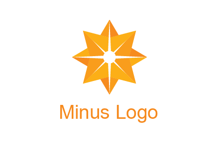 abstract star logo