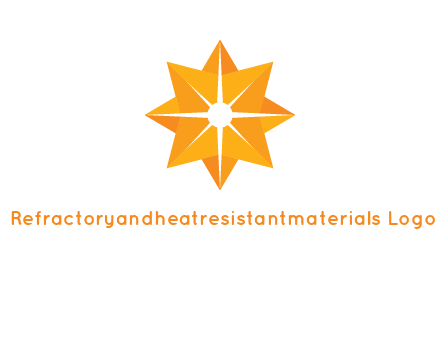 abstract star logo